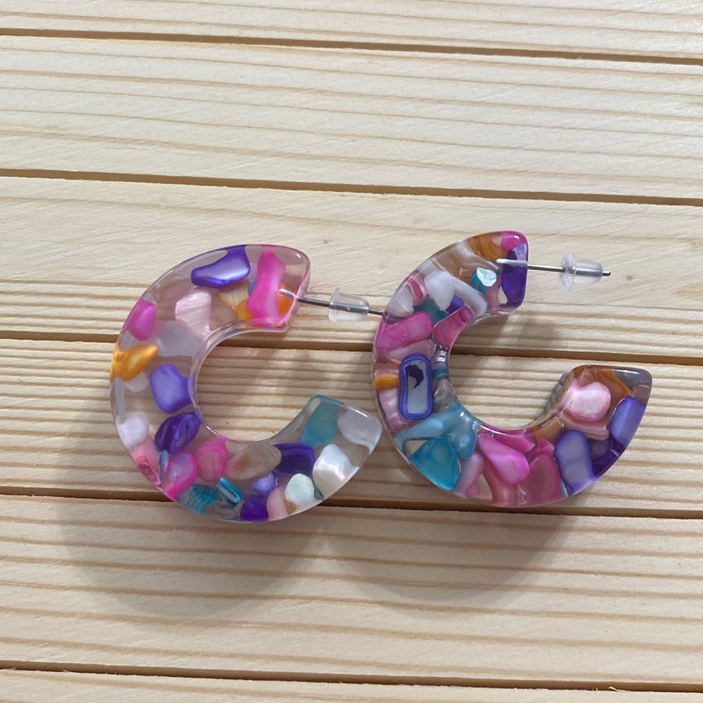 Chunky earrings
